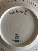 Royal Copenhagen Flora Danica durchbrochener Mittagsteller Nr. 20/3554