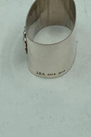 丹麦银制花纹餐巾环