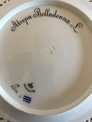 Royal Copenhagen Flora Danica Mittagsteller mit durchbrochenem Rand Nr. 3554