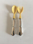 露易丝-科尔银质和角质餐具套装