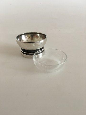 Georg Jensen Sterling Pyramide Saltkar No 632