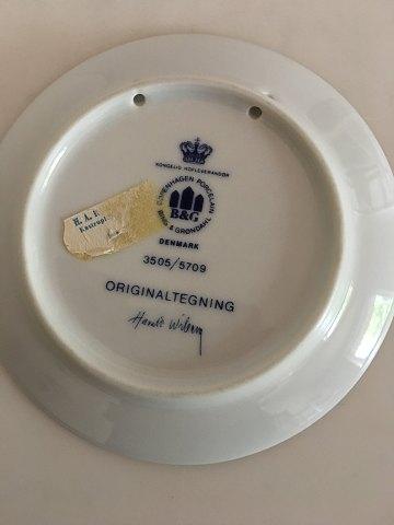 Bing & Grøndahl Harald Wiberg Julestel Platte No. 3505
