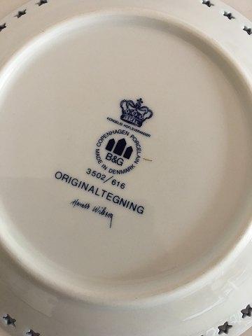 Bing & Grøndahl Harald Wiberg Julestel Kagetallerken No. 3502/616