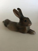 Bing & Grøndahl Figurine no. 1831 af Liggende Hare