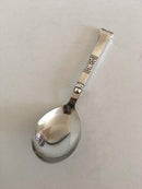 "Rigsmønstret" P.C.L. Frigast 银色和不锈钢材质的服务匙