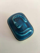 Royal Copenhagen Jais Nielsen Lavendel Blå Keramik Broche