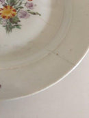 Antiker Königlicher Kopenhagener Teller mit Blumendekor 1790-1810
