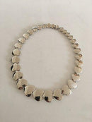 Hans Hansen Sterling Silver Heart Necklace