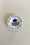 Royal Copenhagen Mindeplatte Philadelphia 1776 - 1926
