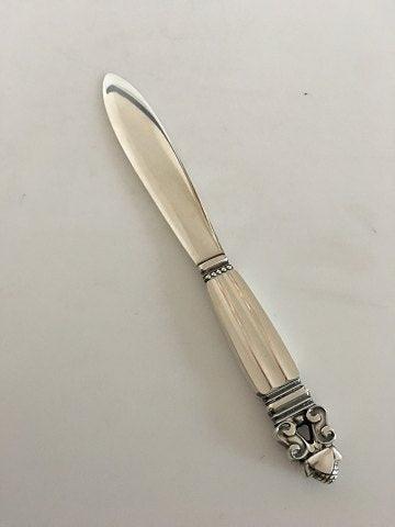 Georg Jensen Sterling Sølv Konge Brevkniv No 301