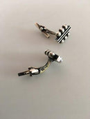 Georg Jensen Manschettenknöpfe aus Sterlingsilber Nr. 61