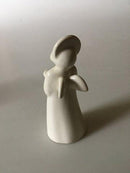 Royal Copenhagen Blanc de Chine Engel Figurine