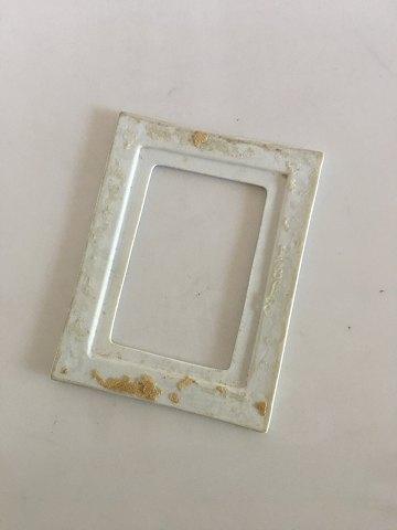 Art Nouveau Billedramme i Porcelæn af Tysk Ophav.