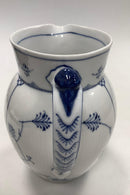 Royal Copenhagen Blauer geriffelter einfacher großer Krug Nr. 162