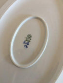 Bing & Grøndahl Jubilæumsstel / Blå Nellike Ovalt Fad