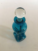 Holmegaard / Kastrup Glasværk Kluk Kluk Karaffe aus blauem Glas