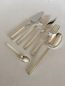 Hans Hansen Arvesølv No. 18 Bestik Sæt til 8 Pers. 48 dele