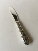 Georg Jensen Sterling Sølv Ornamental Ostekniv No. 166