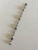 ジョージ ジェンセン ブレスレット No 11（830シルバー）。フランスの輸入切手。