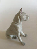 Heubach Porcelæns Figurine af Hund