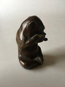 Knud Kyhn Bronce Figur af Bjørne Unge