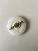 Bing & Grondahl Porcelain Brooch with Christmas Motif