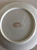 Bing & Grondahl Kuchenteller mit Blumendekor und Goldrand