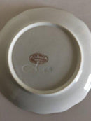 Bing & Grøndahl Kagetallerken med Blomsterdekoration og Guldkant.