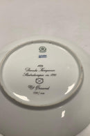 Royal Copenhagen Kompas Platte fra 1974