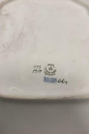 Royal Copenhagen Light Saxon Flower rectangular dish No 1717
