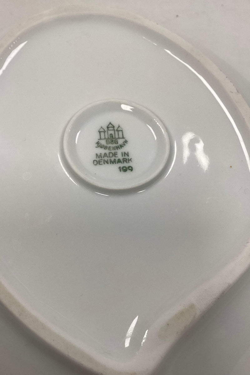 ビング＆グロンダール オッフェンバック 金なし リーフ型ボウル No206