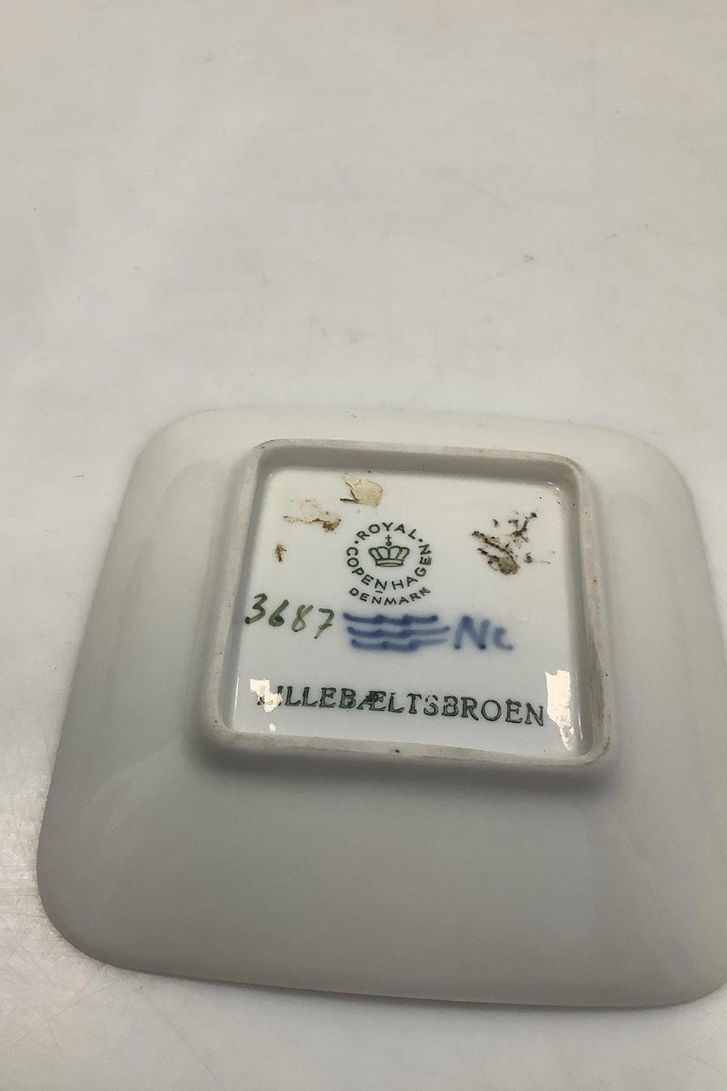 Royal Copenhagen Skål og askebæger No 3687 Lillebæltsbroen