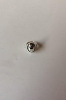 Georg Jensen Sterling Silver Ring with Silver Stones No 46A
