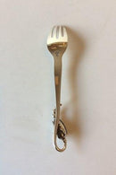 Georg Jensen Sterling Sølv Magnolia No 84 Fiskegaffel No 061
