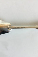 Mogens Ballin Sølv Ske prydet med blå sten