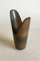 Rorstrand Stoneware Vase with Brown Glaze
