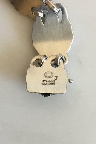 Georg Jensen Sterling Sølv Armbånd No 3