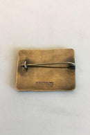 David Andersen Norway Broche af Sterling Sølv med Emalje