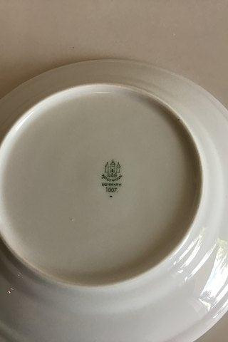 Bing & Grondahl Blue Tone - Seashell Hotel with Logo Lunch Plate No 1007