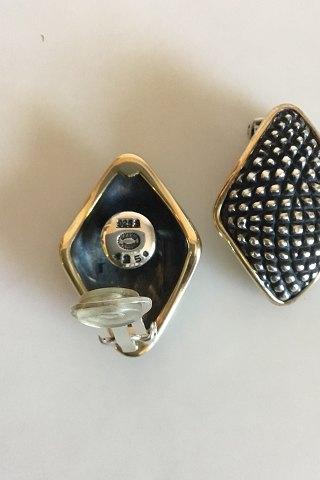 Georg Jensen Sterling Sølv Øreclips No 425