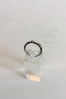 Ring in White Gold with Brillant. 14 K.