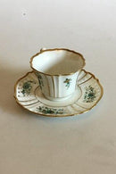 Dahl Jensen Queen Kaffeetasse mit Untertasse