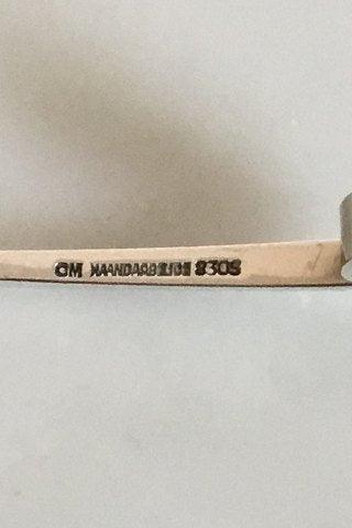 Pålægsgaffel i sølv