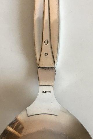 Serveringsske i Sølv og Rustfrit Stål