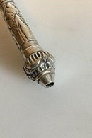 5 stk. Cocktailske med sugerør i Sølv Udenlansk