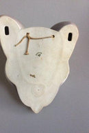 Royal Copenhagen Art Nouveau Vægvase med 3 ugler No 274