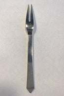 Georg Jensen Sterling Sølv Pyramide Pålægsgaffel No 144