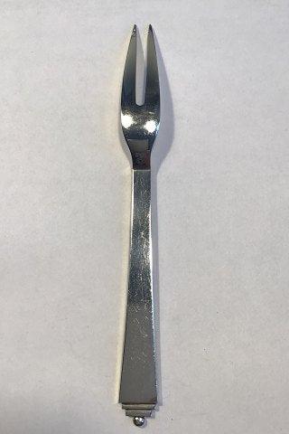 Georg Jensen Sterling Sølv Pyramide Kødgaffel/Serveringsgaffel No 143