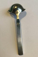 Georg Jensen Sterling Sølv Bernadotte Sovseske med stål No 154