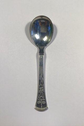 Orchid Silber Marmeladenlöffel/Kompott Horsens Silversmith.